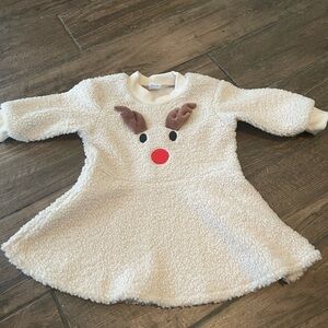 NWOT Sherpa Rudolph dress
